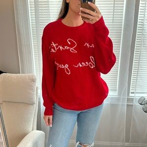 “Dear Santa I’ve Been Good” Sweater ✨🎄